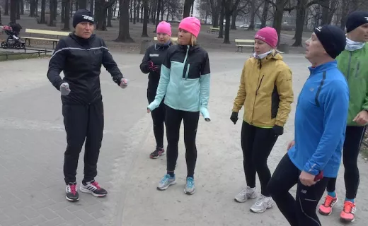 Mroźny trening z Karoliną Jarzyńską [ZDJĘCIA] - 10